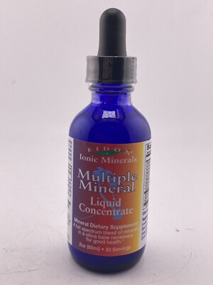 Eidon Mineral Supplements Multiple Mineral, Liquid Concentrate 8/2028