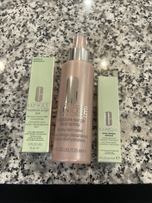 Clinique Moisture Surge Eye Filler Face Spray Clinical Dark Spot Corrector