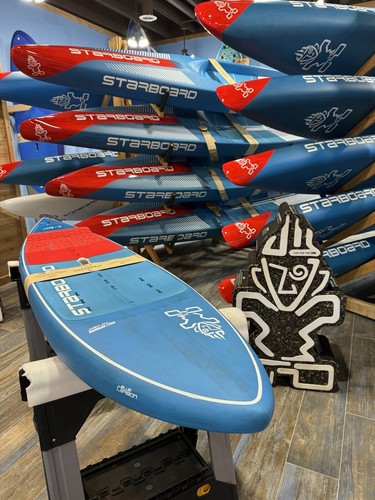 サーフィン・ボディボード 2024 Starboard AceFoil 7'4 x 21.5\" 120L 2024 STARBOARD ACE FOIL 7'4” x 21.5″ BLUE CARBON SUP