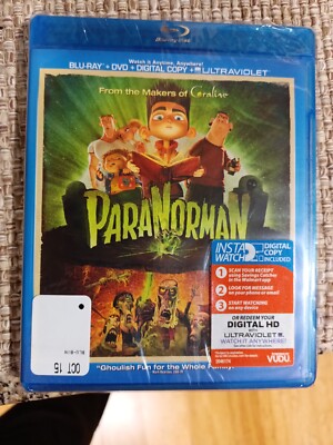 Paranorman Blu-ray ''LIKE NEW'' NO DVD OR Digital SHIPS WITH TRACKING