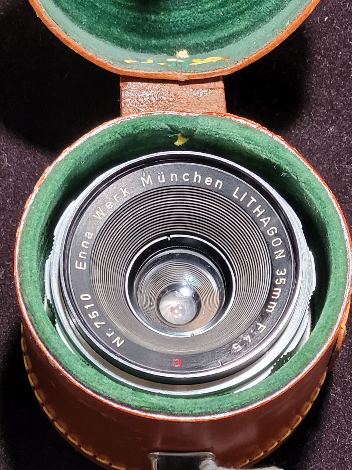 レア★ドイツ製Enna Werk Munchen LITHAGON 4.5/35 Enna Werk Munchen G.-A. Lithagon 35mm F4.5 C Exakta / EXA