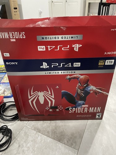 Sony PlayStation 4 Pro Marvel's Spider 1TB Limited Edition