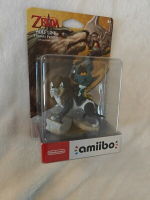 Nintendo Wolf Link Amiibo - The Legend of Zelda: Twilight Princess - New in Box