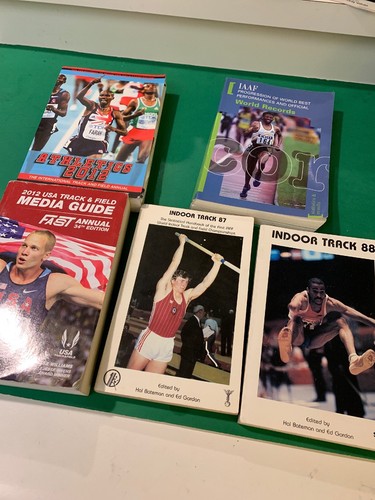 Track & Field Book & Magazine Lot
