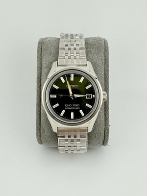 King Seiko Luxe KSK Automatic Retro Aged Green Watch SPB391 New In Box With Tags
