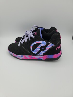 Heelys Roller Skate Shoes Pink Purple Black Camo Pattern Propel 2.0
