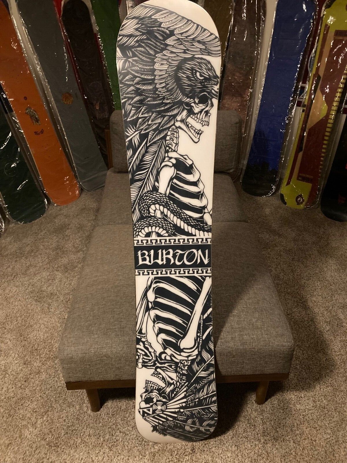 2010 Burton Twin 54 Mikey Rencz Snowboard