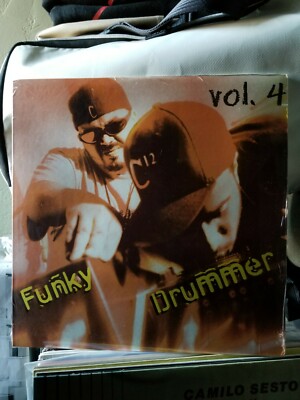 Carlos Bess & DJ Choco-Funky Drummer Vol. 4  FACTORY SEALED LP