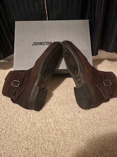 Johnston Murphy Leather Suede Jodhpur Boots , US Size 8