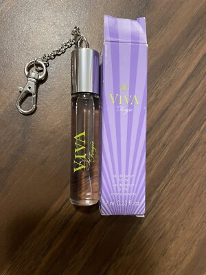 Avon Viva By Fergie Eau De Parfum Rollette Travel Size .23 oz New W/ Key Chain