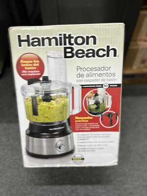 Hamilton Beach 70730 10 Cups Food Processor and Vegetable Chopper with Bowl...
