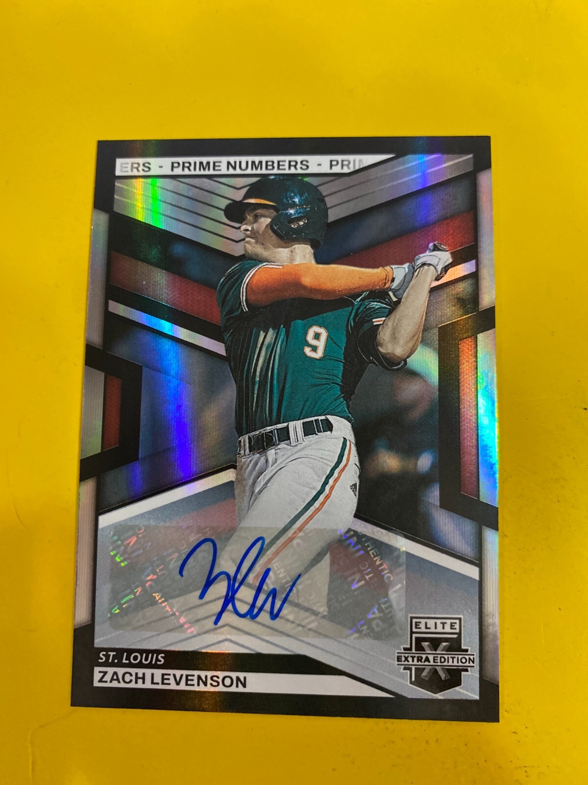 RS24084 2023 Elite Signatures Prime Numbers B AUTO #78 Zach