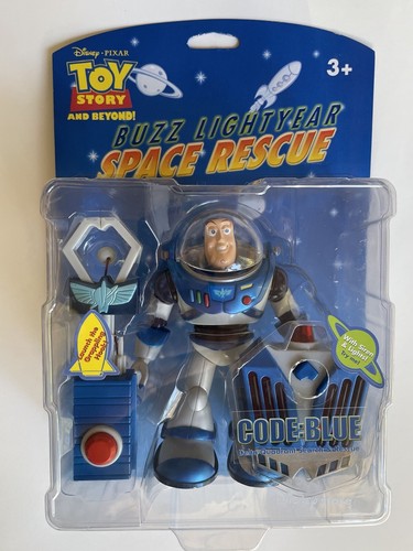 その他 Toy Story 2 Action Figure Rescue Buzz 1999 Toy Story 2 Zipline Rescue Buzz Lightyear Silver