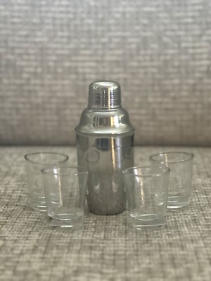 Houdini 5272770 HOUDINI 5PC SHAKER SHOT GLASS SET
