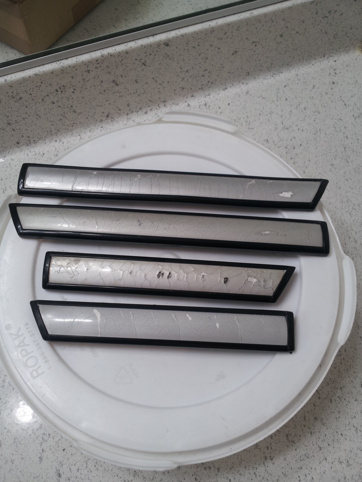 1986 NISSAN 300 ZX OEM GRAY/SILVER 4 PIECE FRONT AND REAR