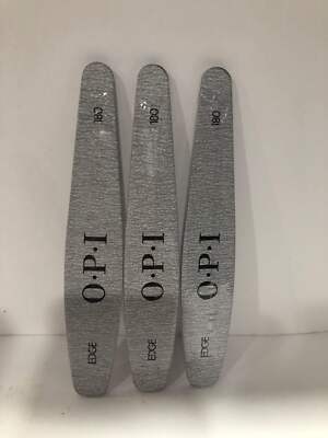 Opi Edge File 180 With Seal Pack Of 3