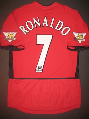 ronaldo manchester united kit