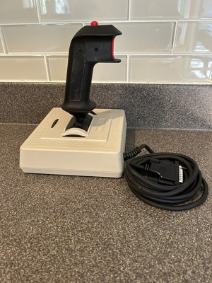 Vintage Flight Stick Joystick PC video Game Controller Clean Great Condition