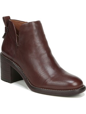 

FRANCO SARTO Женские коричневые кожаные ботильоны с круглым носком и V-образным вырезом Klora, размер 6 м, Коричневый, H2693L1