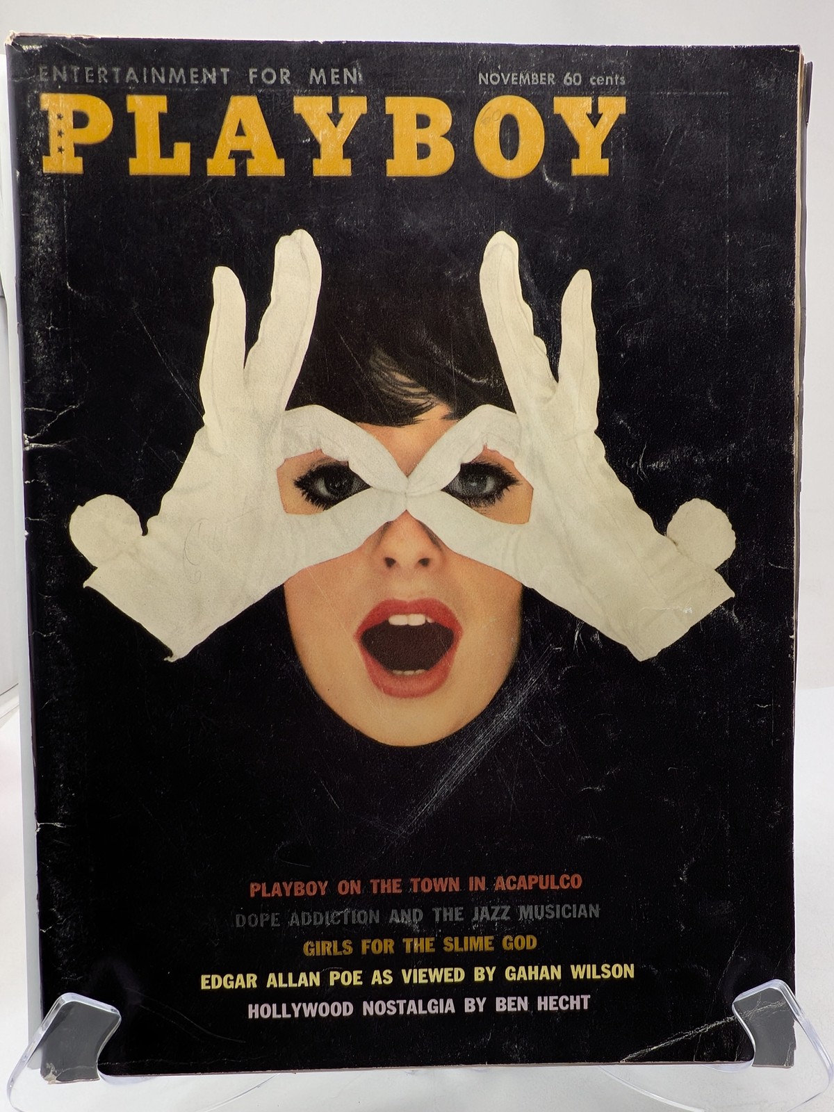 Playboy Magazine November 1960 🔥 CG June Wilkinson 🔥 PM Joni Mattis 🔥 Jazz C
