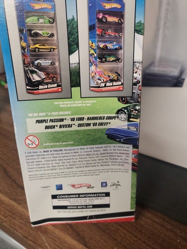 Hot Wheels 2009 HW HOT RODS  5-Car Gift Pack