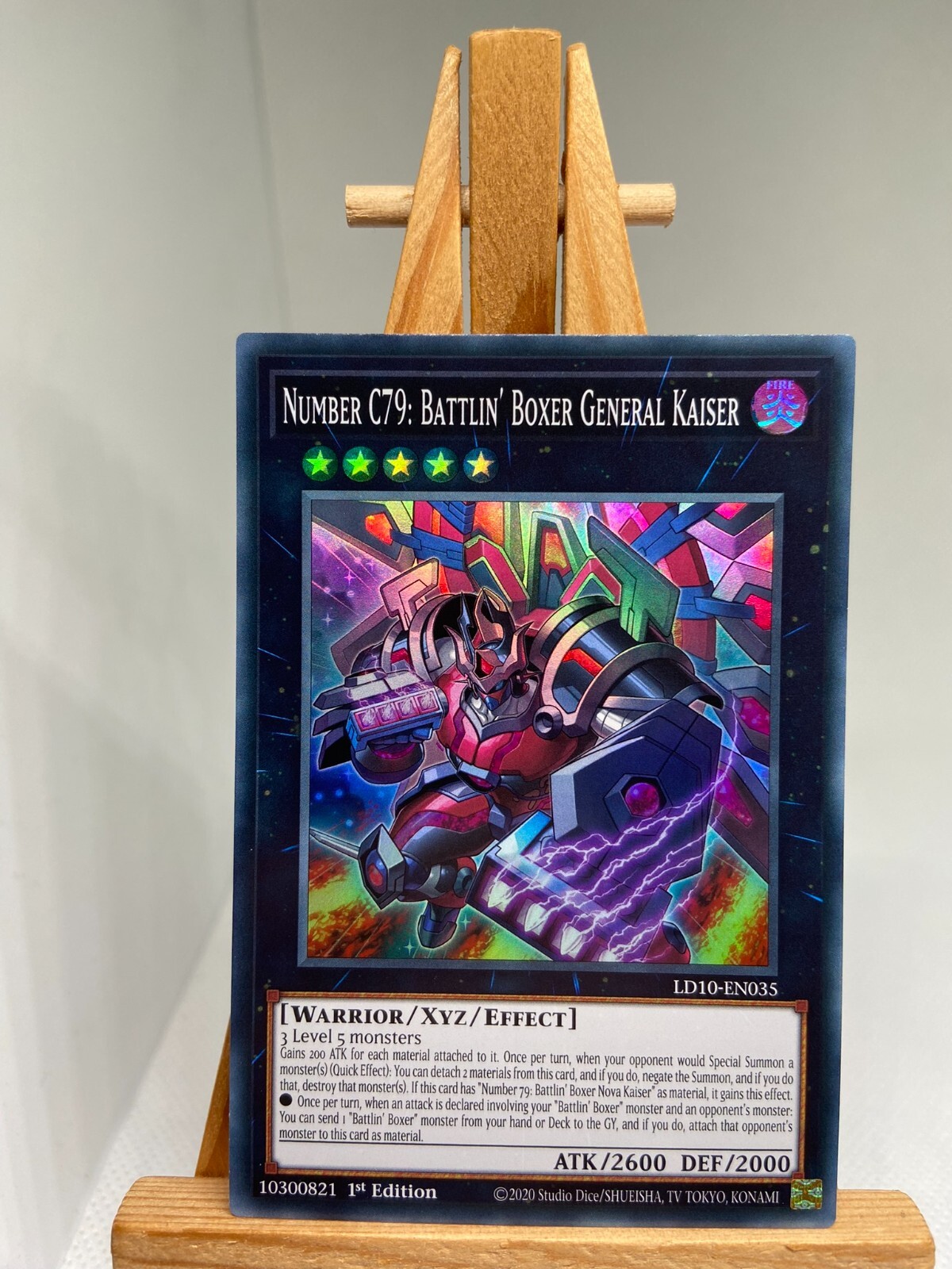 Number C79: Battlin' Boxer General Kaiser - Super Rare 1st