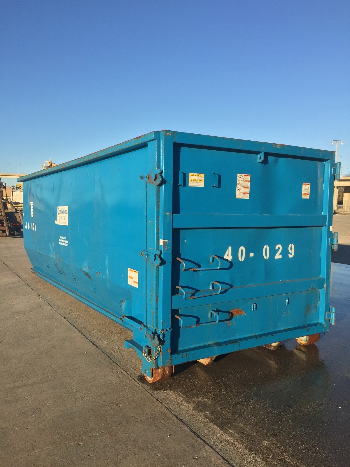40CY Used Roll Off Containers For Sale