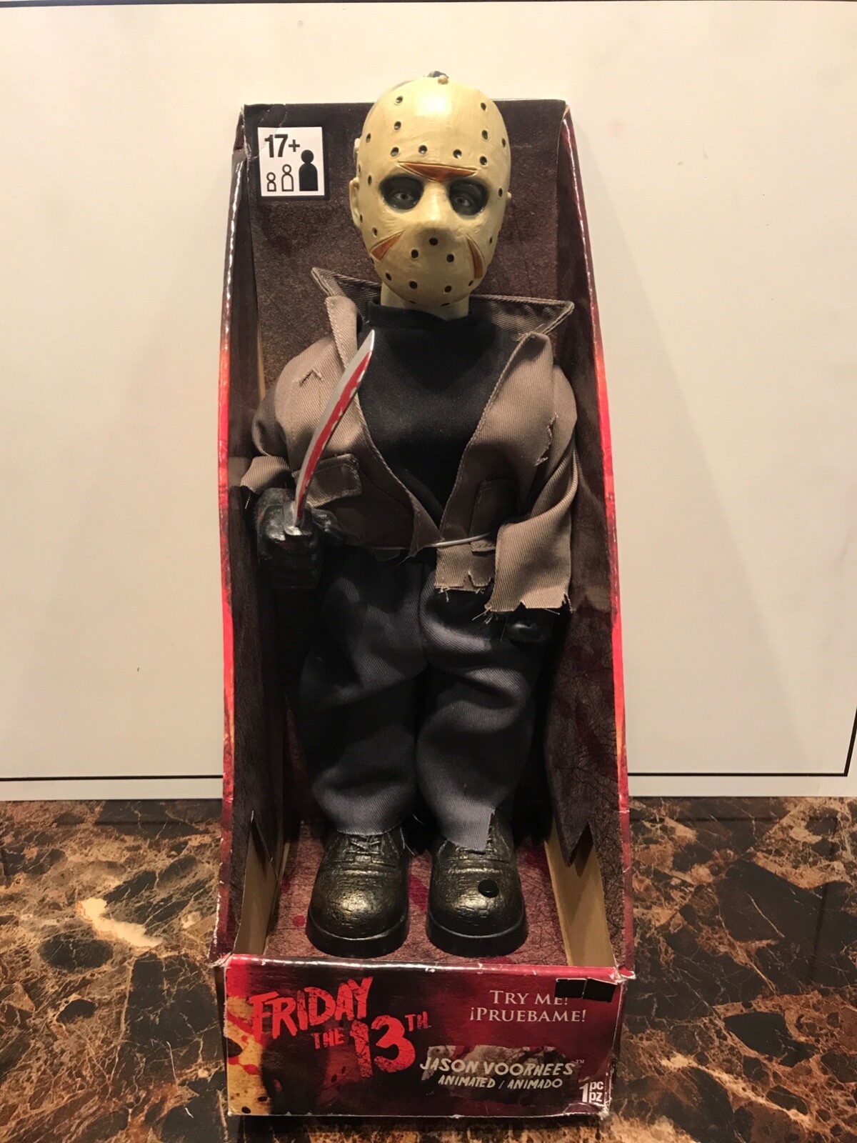 Rare Jason Voorhees WITH FREDDY KRUEGER VOICE DEFECT Friday Rare Jason Voorhees WITH FREDDY KRUEGER VOICE DEFECT Friday