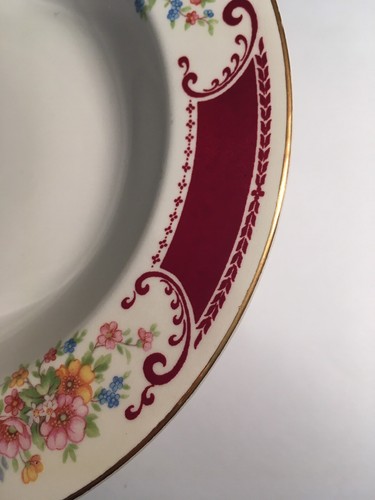 Homer Laughlin Majestic Cereal Soup Wide Rim 8” Bowls Lot Of 8