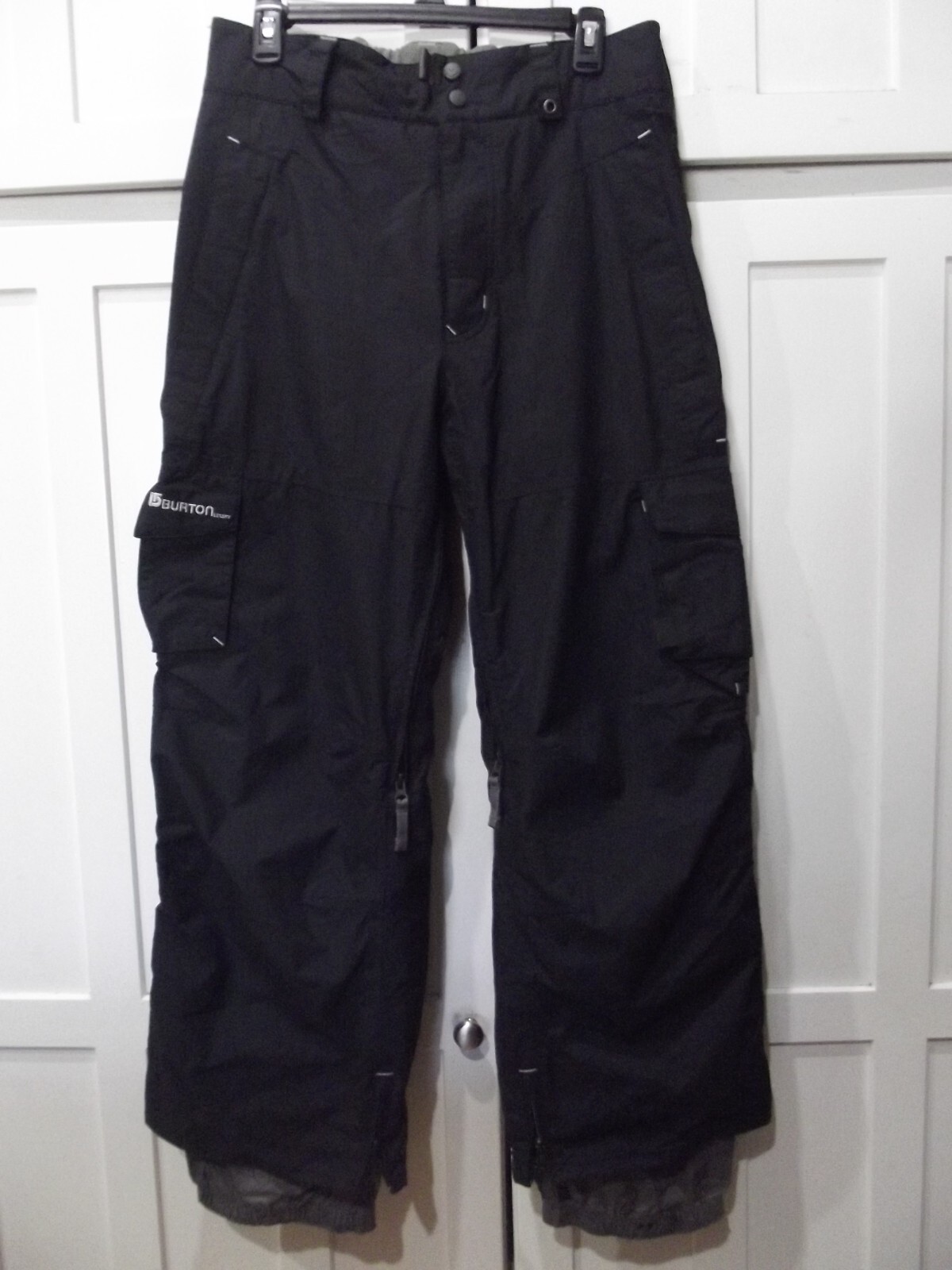Burton Snowboard Cargo Snow Pants Black CA 26902 Mens S | eBay