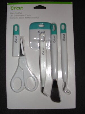 Cricut Basic Tool Set 5 Piece  Precision Crafting Tool Kit