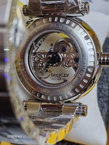 Pre-owned Invicta Subaqua Noma I - Automatic Bridge Mvmnt Skeleton Black Bezel Mens Watch