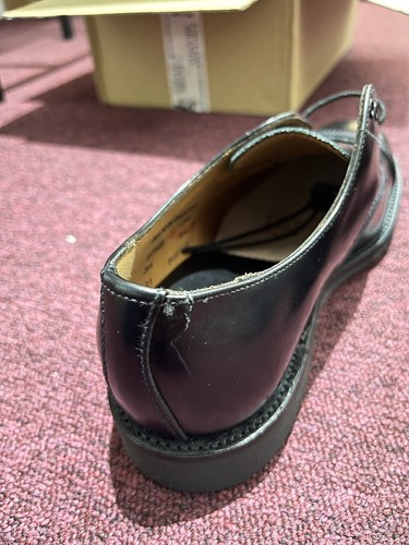 パ*ー様 SANDERS 1128B MILITARY DERBY SHOE 6 Sanders 1128b Military Derby Shoes In Black | eBay
