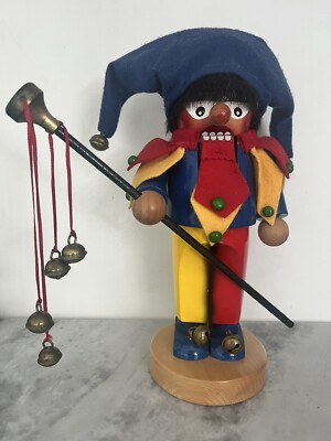 STEINBACH ~ The  Chubby JESTER NUTCRACKER ~ 11.5'' With tag