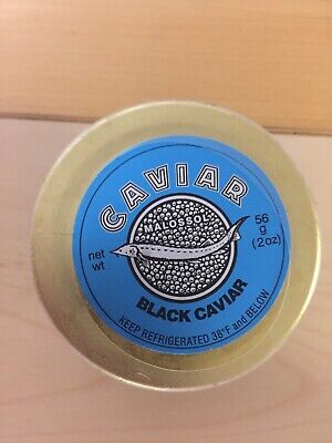 Best Quality  Caspian Pike Black Caviar 56g - 2 oz