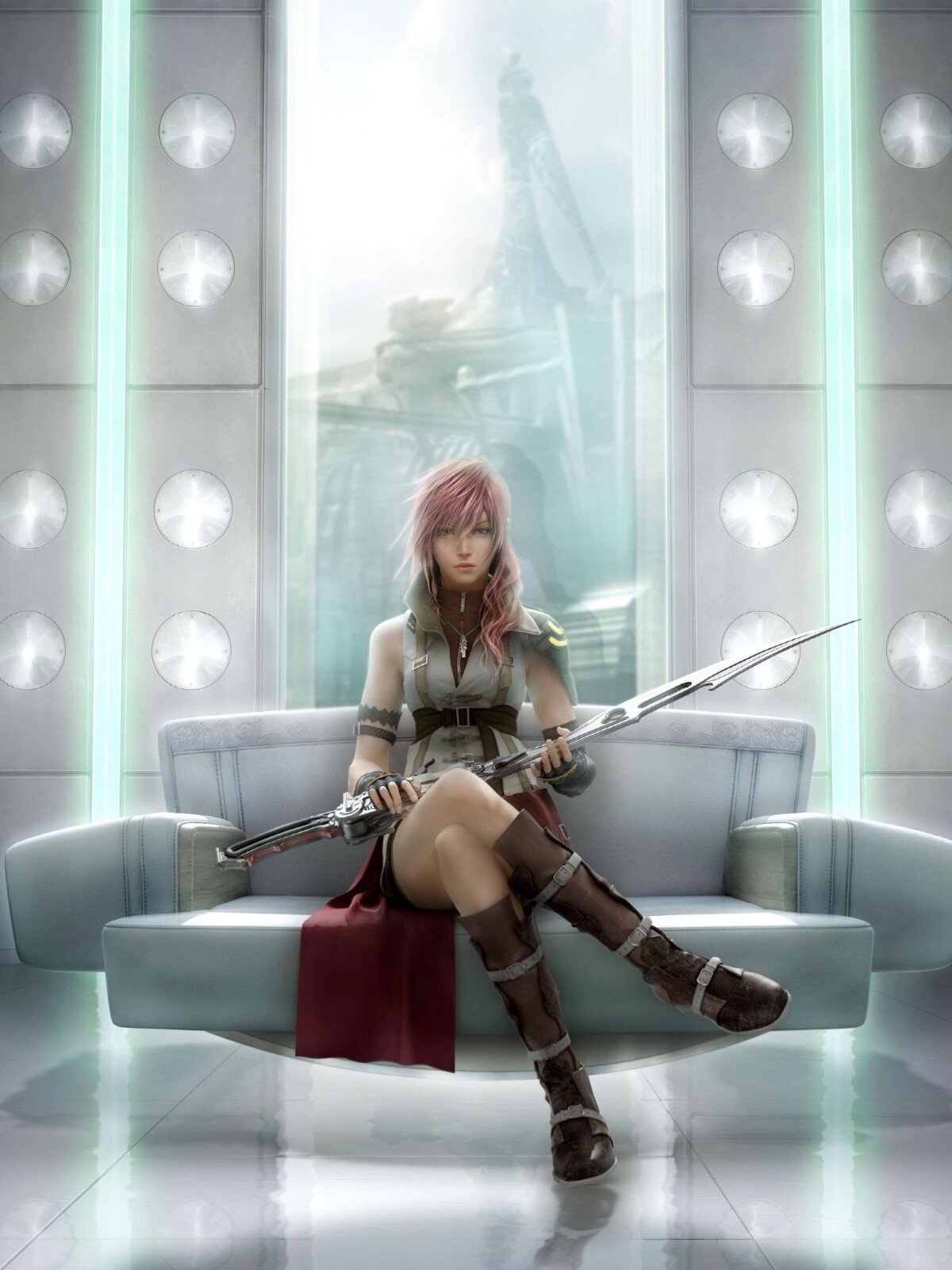 FINAL FANTASY XIII ライトニング ポスター Final Fantasy 13 XIII Lightning - 36