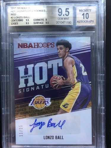2017-18 SELECT LONZO BALL /25 tie-dye 2017-18 Panini Lonzo Red 1⁄25