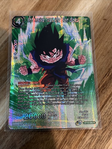 Dragon Ball Z TCG Intensive Training Son Goku BT10-066 Foil