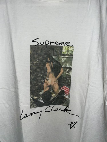 SUPREME New York 2004 Larry Clark Tee Calendar Girl Sz L SUPREME New York 2004 Larry Clark Tee Calendar Girl Sz L