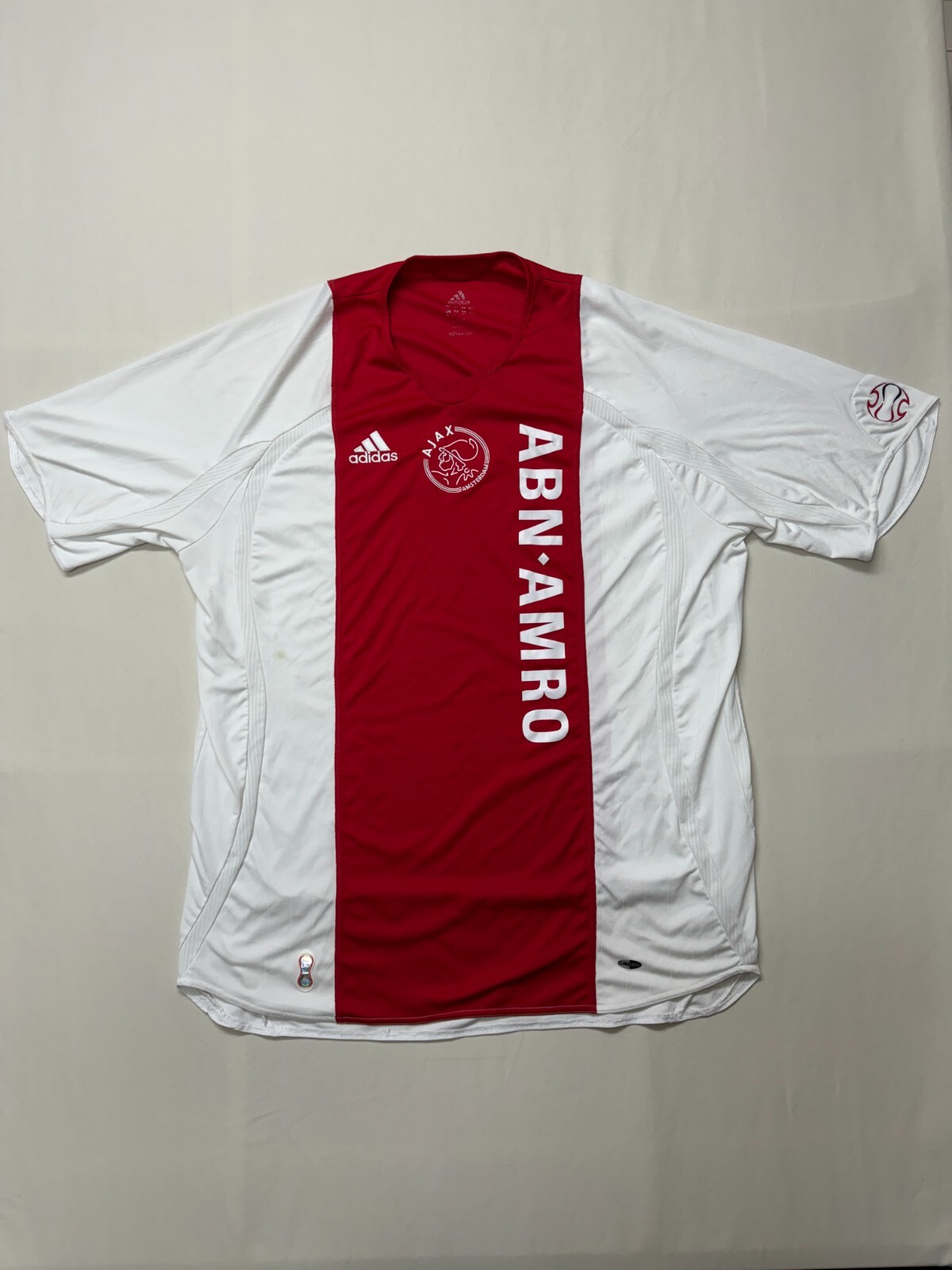 ★06-07 adidas AJAX ユニフォーム サッカーシャツ Authentic Adidas Amsterdam Jersey 2006-07 Men XL (Davids