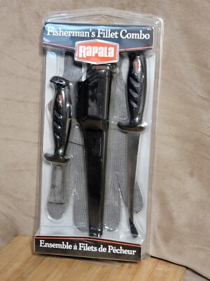 Rapala Fisherman's Fillet Combo w/6''Fillet-Glove-Fillet Fork RFFC