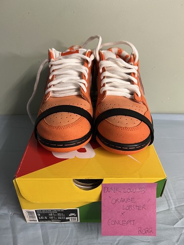 スケートボード Concepts Nike SB Dunk Low Orange Lobster Concepts x Nike SB Dunk Low (Orange Frost/Electro Orange