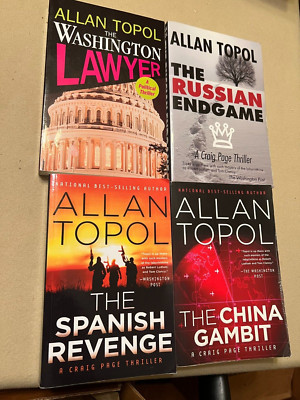 4 by ALLAN TOPOL 3 CRAIG PAGE China Gambit SPANISH REVENGE Russian Endgame TPB