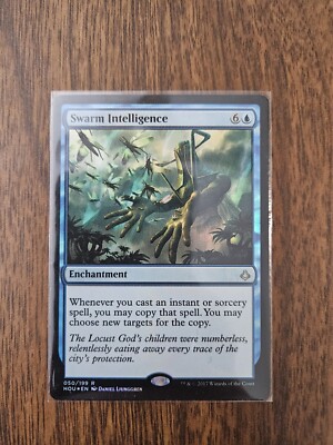 MTG - Swarm Intelligence - Hour of Devastation -  050/199 - Foil - Pack Fresh