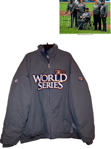 Majestic San Francisco ジャケット M Men's San Francisco Giants Majestic Black On-Field Therma