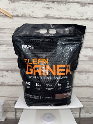 Rival Nutrition- Clean Gainer - Chocolate Fudge-10lb Bag Exp 10/25