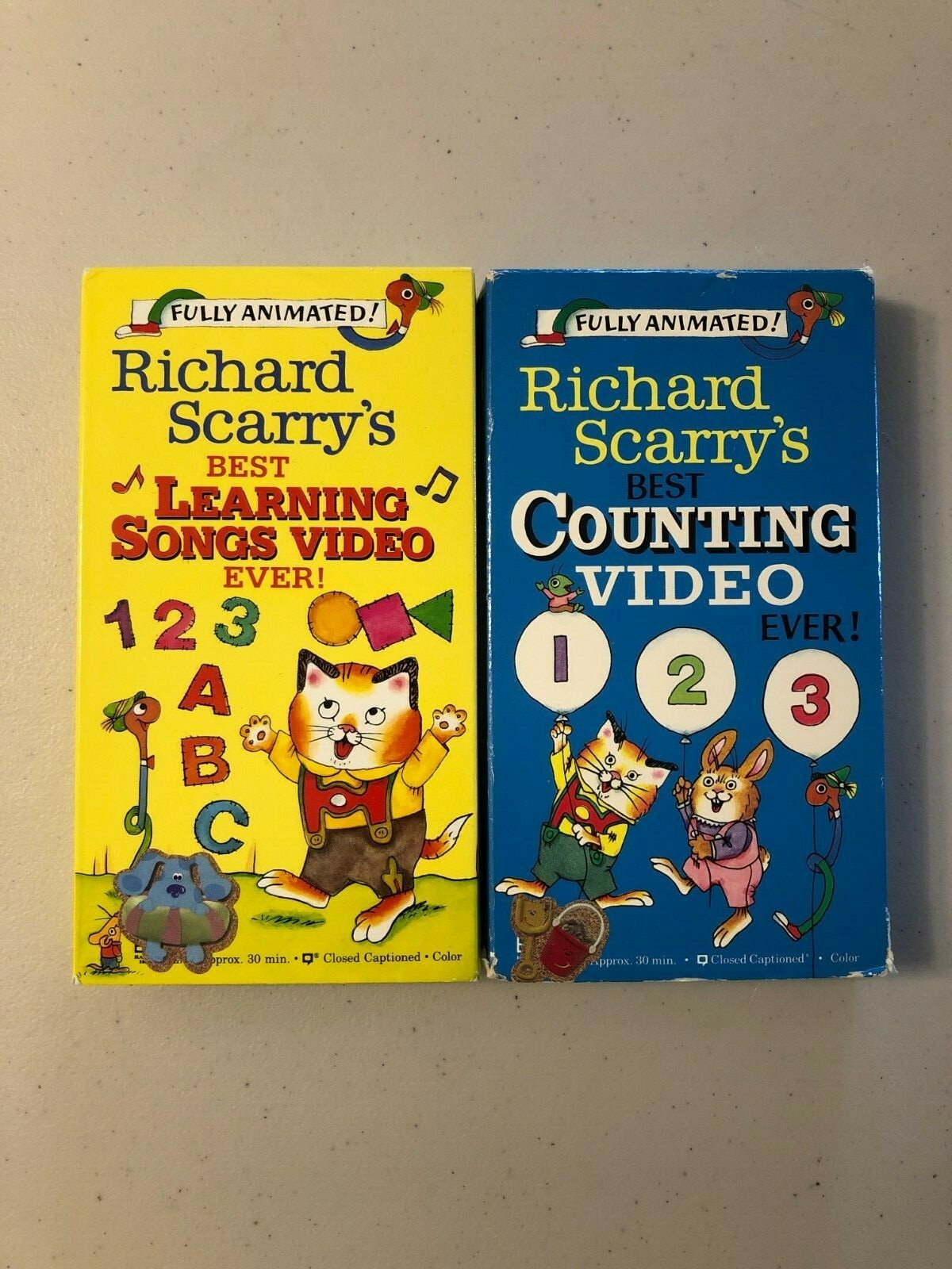 英語　dvd richard scary Lot of 2 Richard Scarry's - English (VHS) | eBay