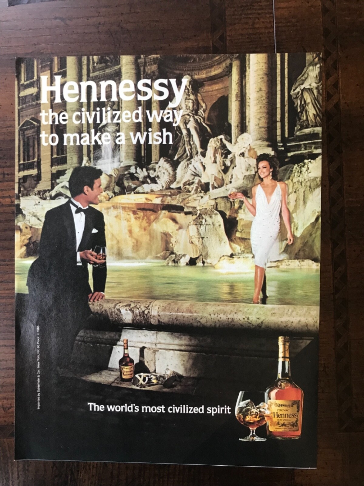 1939年のHennessyコニャックのヴィンテージ広告ポスター 1939年のHennessyコニャックのヴィンテージ広告ポスター 1939年