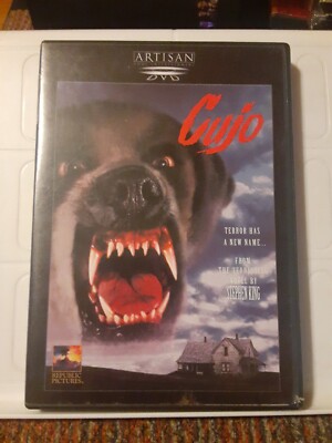 Cujo (DVD, 1983) Artisan Stephen King HORROR ST. BENARD DOG