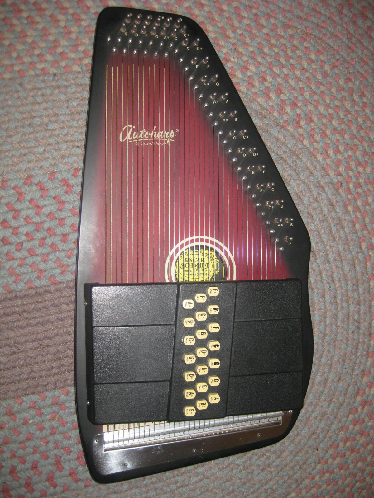 Autoharp Oscar Schmidt 21 Chord OS21C READY TO PLAY with Gig Bag
